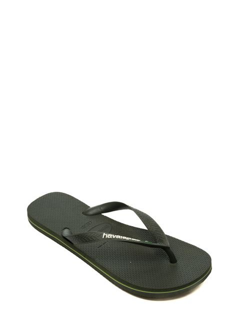 sandalo brasil logo verde HAVAIANAS | 4110850BRASIL LOGO-5983